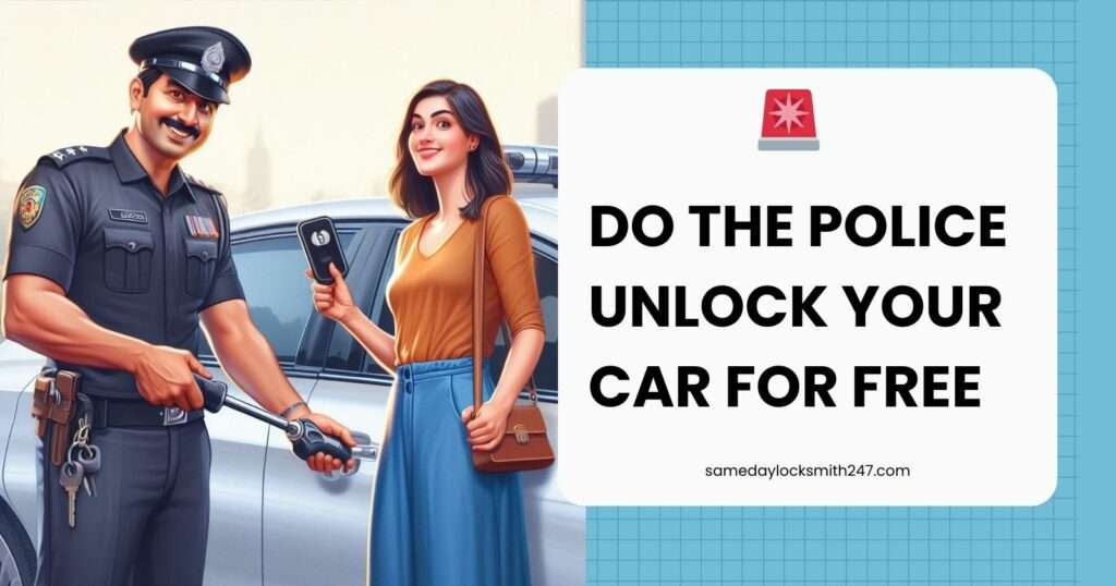 Do The Police Unlock Your Car for Free 1 do the police unlock your car for free